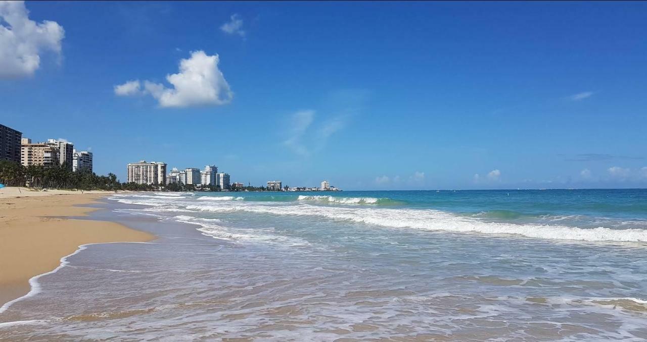 Beach Front Apt 4 At Isla Verde Tower San Juan Exterior foto